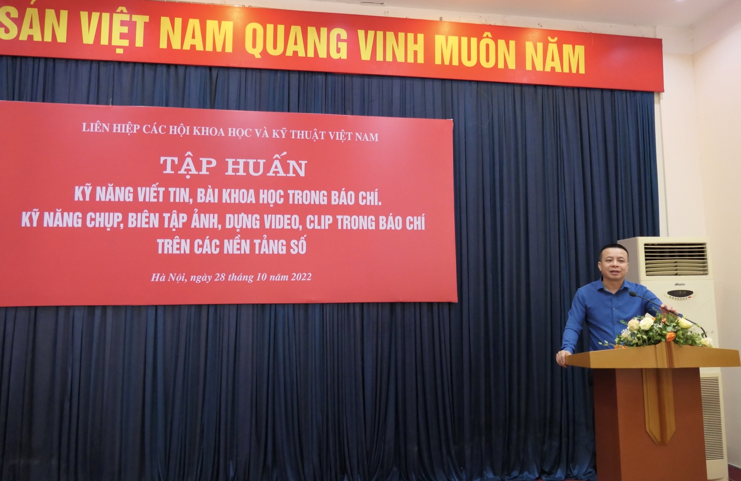 Liên hiệp Hội Việt Nam tập huấn nghiệp vụ cho các cơ quan báo chí và trang tin điện tử