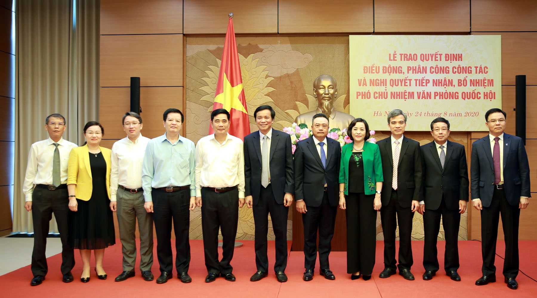 dieu dong bo nhiem dong chi tran sy thanh lam pho chu nhiem van phong quoc hoi