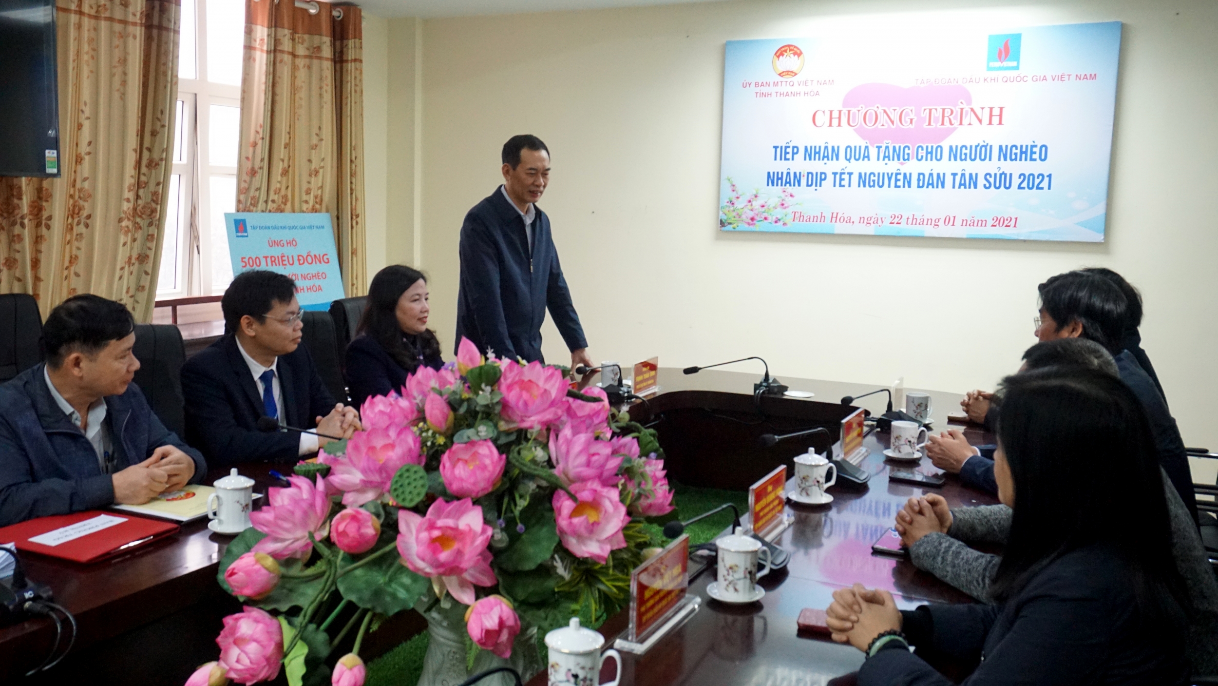 Petrovietnam chung tay chăm lo Tết vì người nghèo tại Thanh Hóa