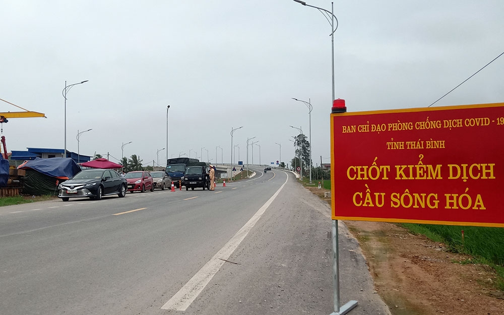 Thái Bình giãn cách xã hội toàn tỉnh từ 12h ngày 6/5