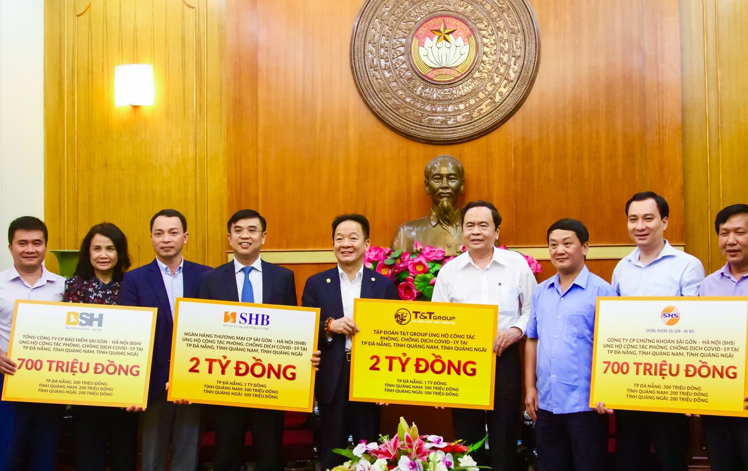 T&T Group và hệ sinh thái của bầu Hiển đóng góp gần 240 tỷ đồng phòng chống dịch COVID-19