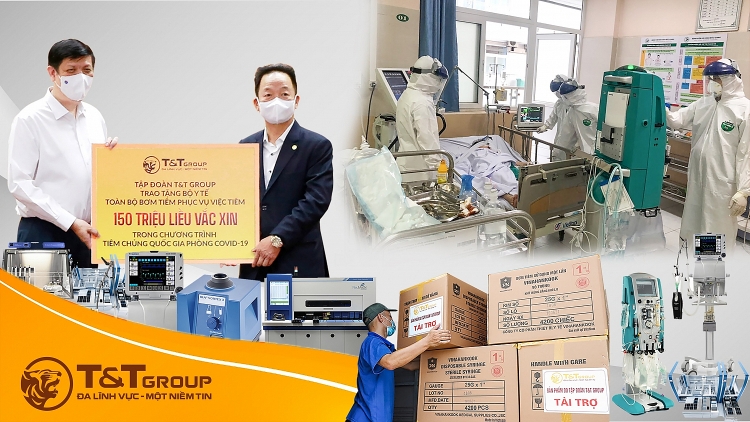 T&T Group tài trợ 20 tỷ đồng mua trang thiết bị y tế giúp một số địa phương phòng, chống dịch COVID-19