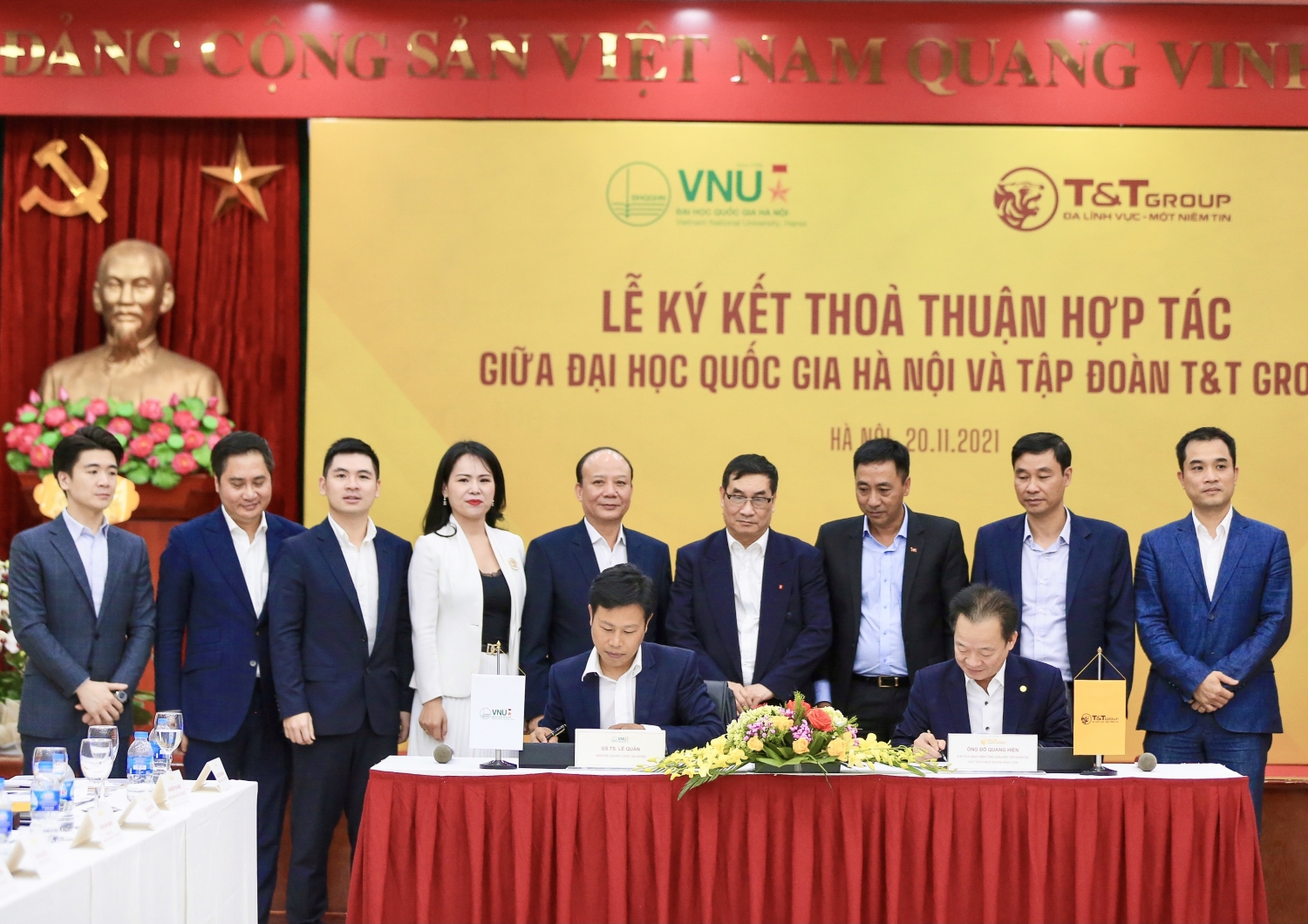 T&T Group hợp tác chiến lược với Đại học Quốc gia Hà Nội T&T Group hợp tác chiến lược với Đại học Quốc gia Hà Nội