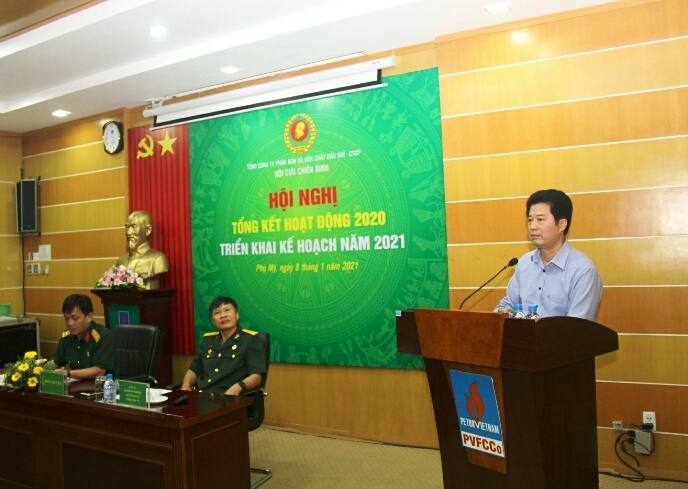 Hội CCB PVFCCo tổ chức Hội nghị tổng kết năm 2020, triển khai kế hoạch công tác năm 2021