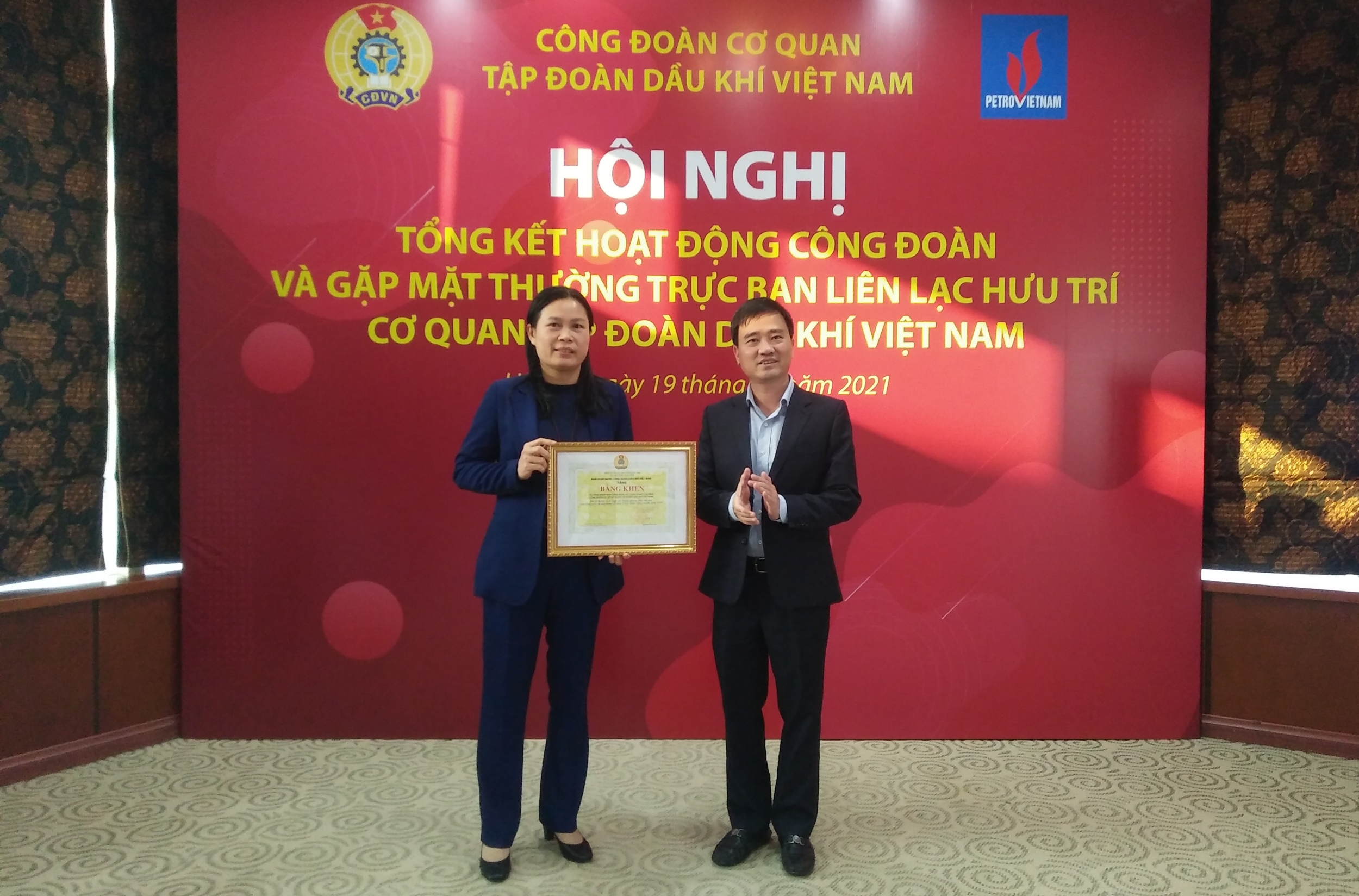 Công đoàn Cơ quan Tập đoàn tổng kết hoạt động năm 2020, triển khai nhiệm vụ năm 2021