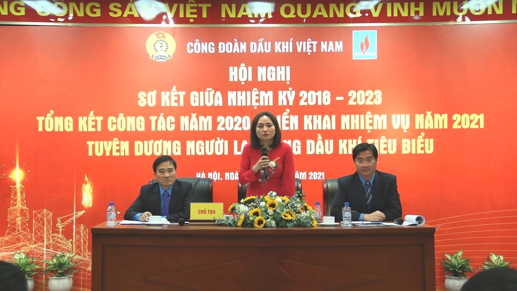 CĐ DKVN bản lĩnh, đoàn kết, sáng tạo vì sự phát triển bền vững của Petrovietnam