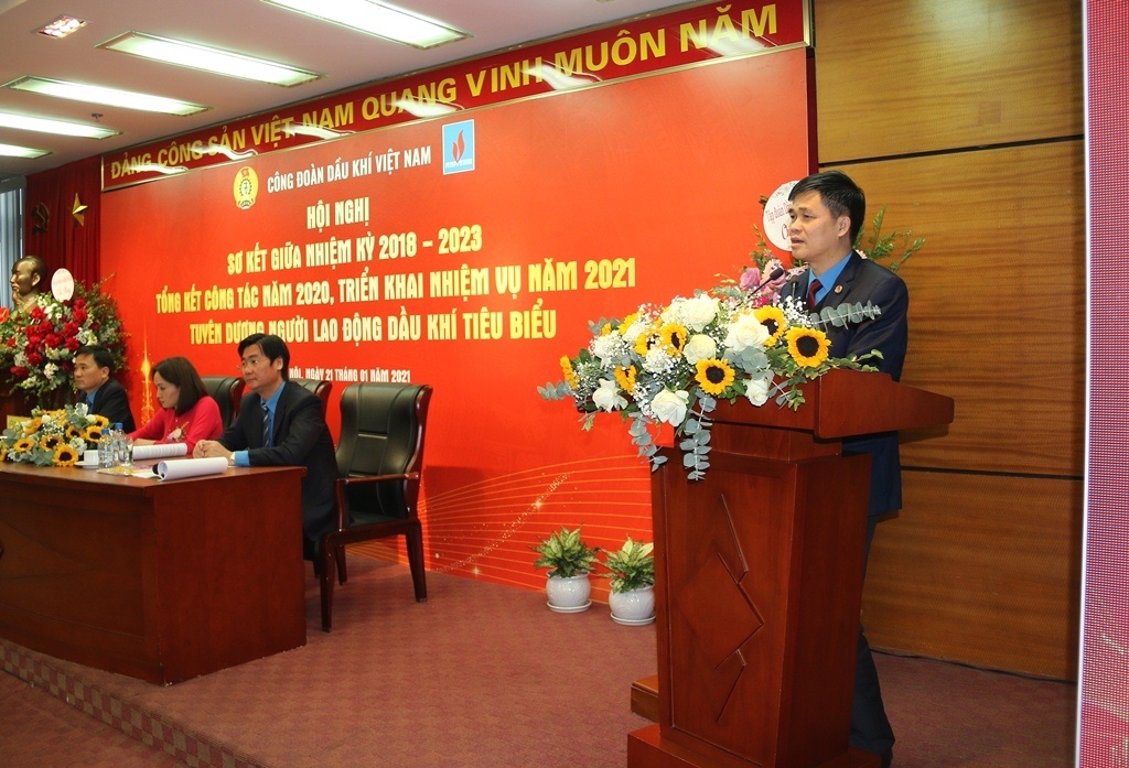 CĐ DKVN bản lĩnh, đoàn kết, sáng tạo vì sự phát triển bền vững của Petrovietnam