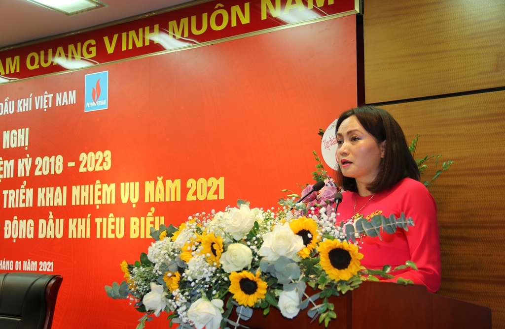 CĐ DKVN bản lĩnh, đoàn kết, sáng tạo vì sự phát triển bền vững của Petrovietnam
