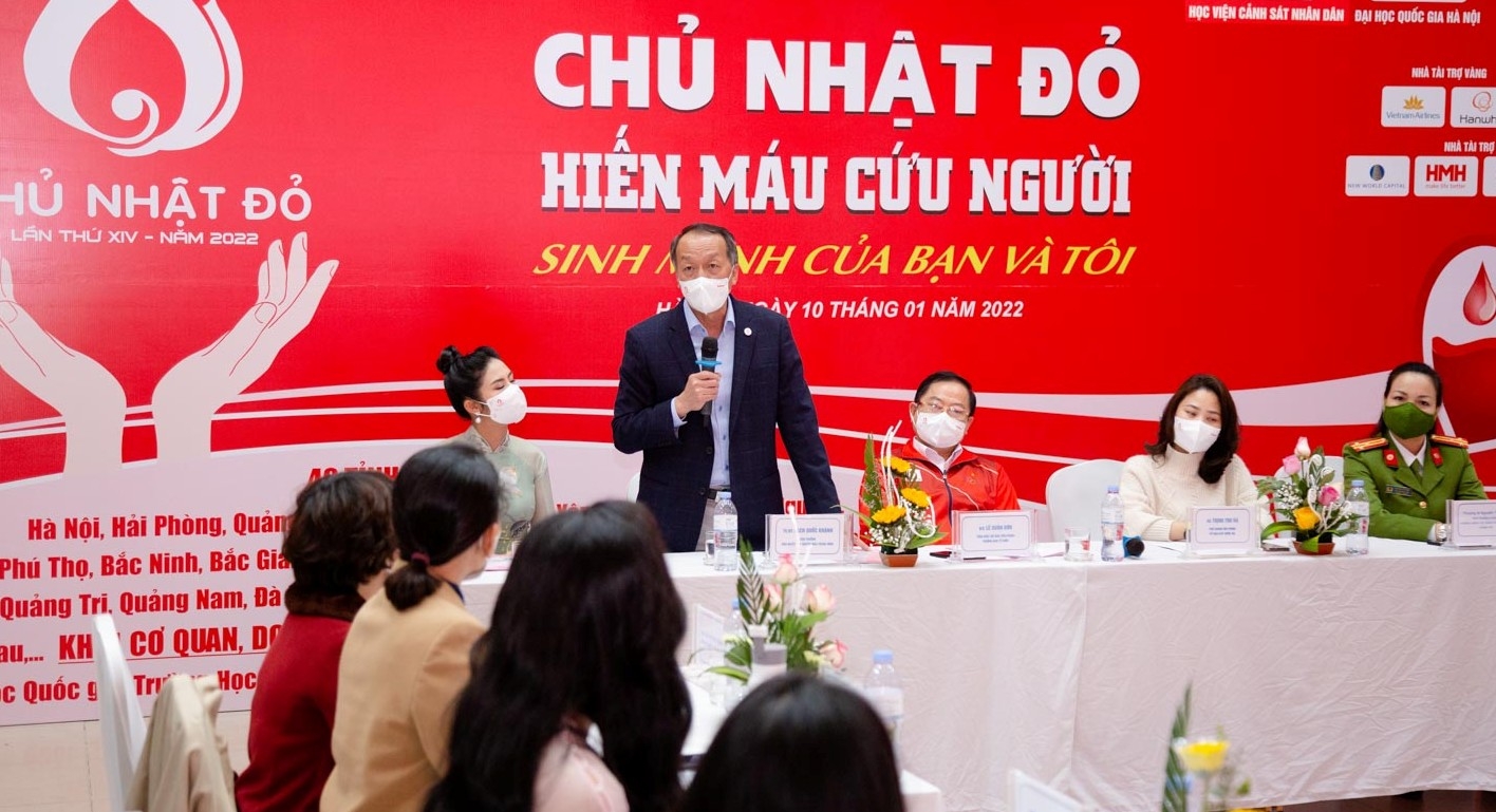 Chủ nhật Đỏ 2022: Hơn 40 tỉnh, thành sẽ tham gia hiến máu tình nguyện
