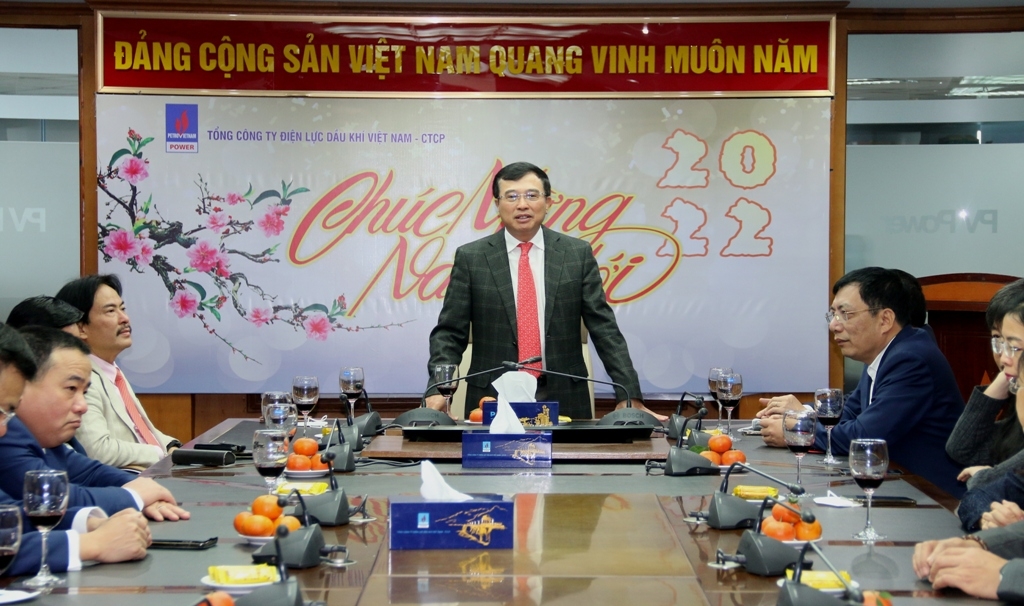 Chủ tịch HĐTV Petrovietnam Hoàng Quốc Vượng thăm và chúc Tết các đơn vị dầu khí tại Hà Nội