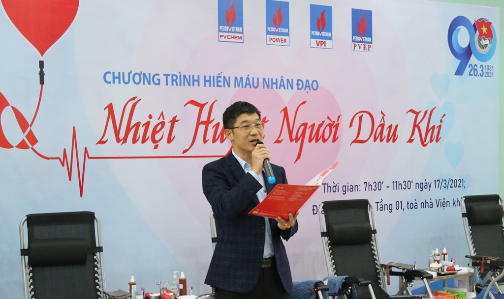 Tuổi trẻ 4 đơn vị Dầu khí tổ chức chương trình hiến máu “Nhiệt huyết người Dầu khí”