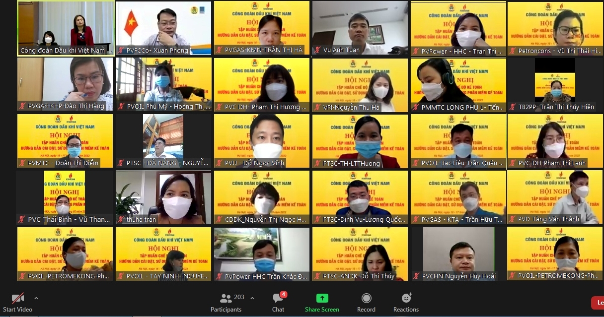 CĐ DKVN tập huấn chế độ kế toán và hướng dẫn cài đặt, sử dụng phần mềm kế toán