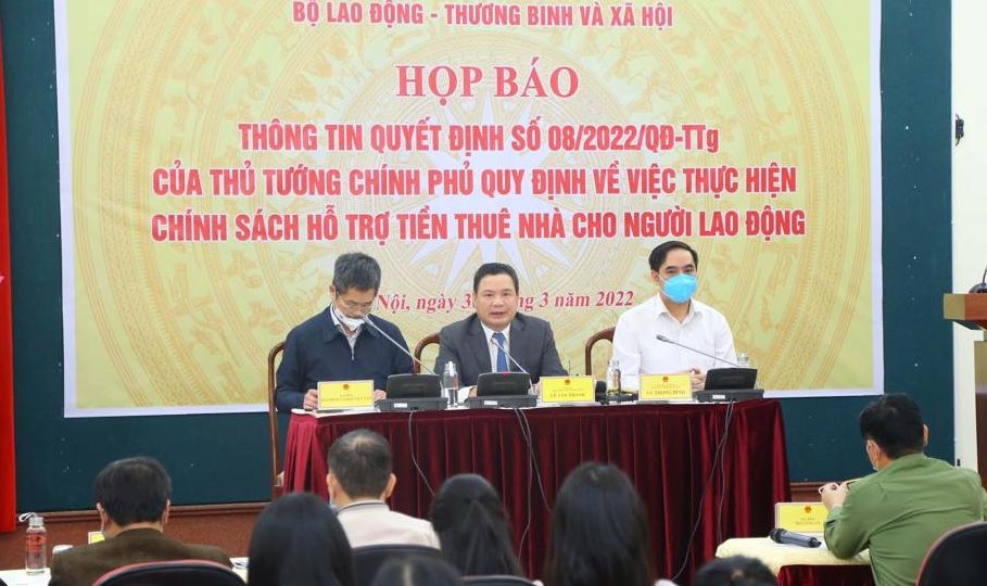 Khoảng 3,4 triệu lao động được hỗ trợ tiền thuê nhà trọ Khoảng 3,4 triệu lao động được hỗ trợ tiền thuê nhà trọ