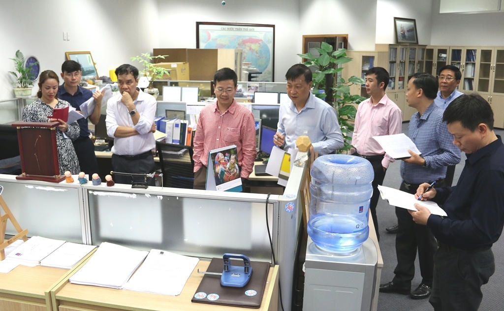 Diện mạo mới với 5S tại Cơ quan Tập đoàn