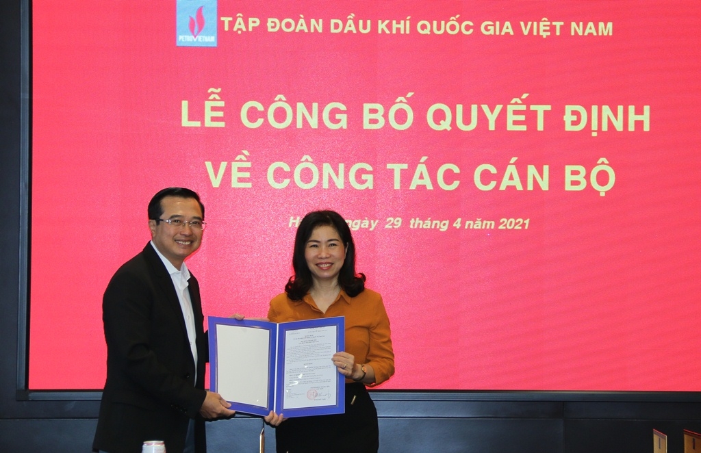 Petrovietnam bổ nhiệm Phó Trưởng ban Kiểm soát nội bộ Tập đoàn