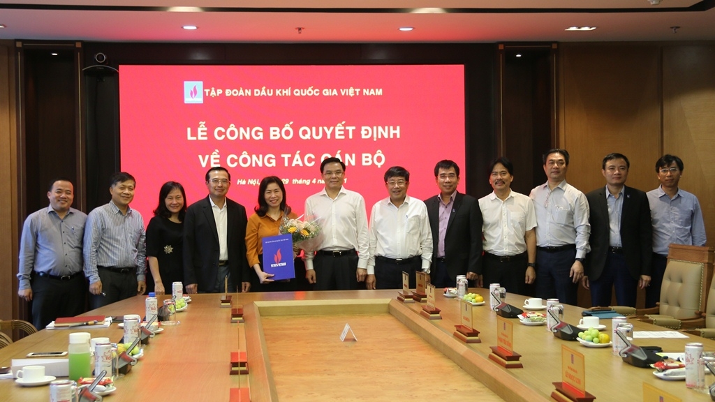 Petrovietnam bổ nhiệm Phó Trưởng ban Kiểm soát nội bộ Tập đoàn