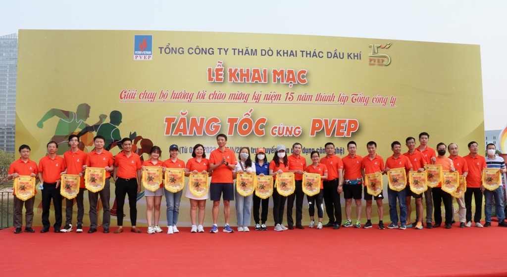PVEP khai mạc giải chạy “Tăng tốc cùng PVEP”