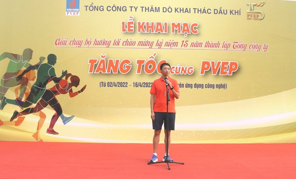 PVEP khai mạc giải chạy “Tăng tốc cùng PVEP”