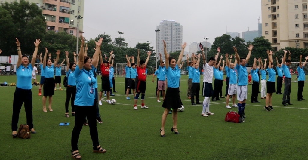 Tuổi trẻ Cơ quan Tập đoàn Dầu khí Việt Nam tích cực tham gia chăm lo đời sống tinh thần người lao động