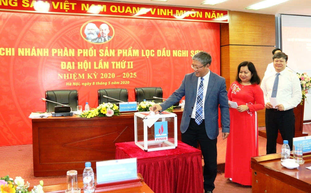 pvndb to chuc thanh cong dai hoi chi bo lan thu ii nhiem ky 2020 2025
