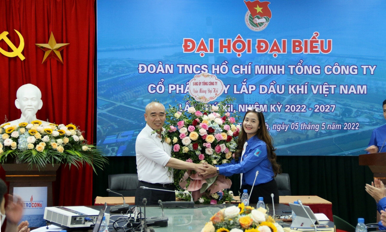 Đoàn PETROCONs tổ chức thành công Đại hội Đại biểu lần thứ XII, nhiệm kỳ 2022 - 2027