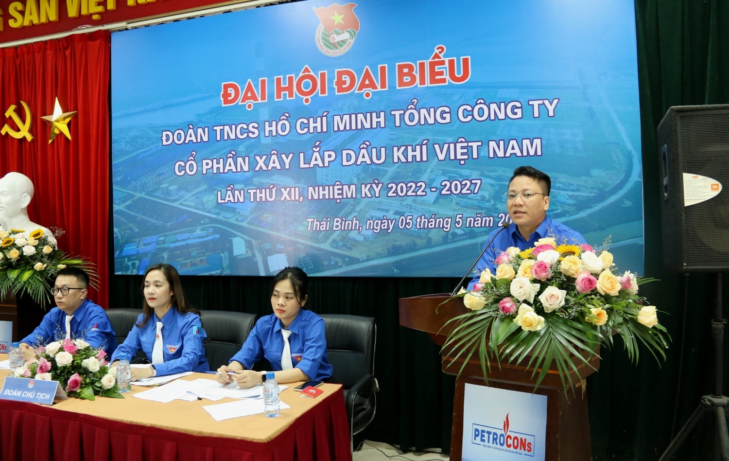 Đoàn PETROCONs tổ chức thành công Đại hội Đại biểu lần thứ XII, nhiệm kỳ 2022 - 2027