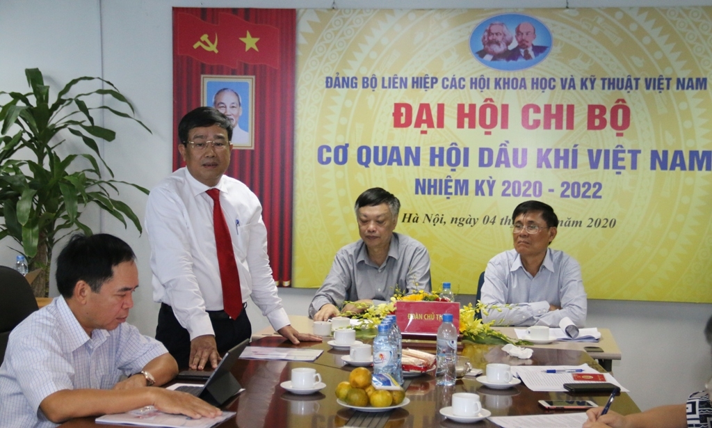 dai hoi chi bo co quan hoi dkvn lan thu iv nhiem ky 2020 2022