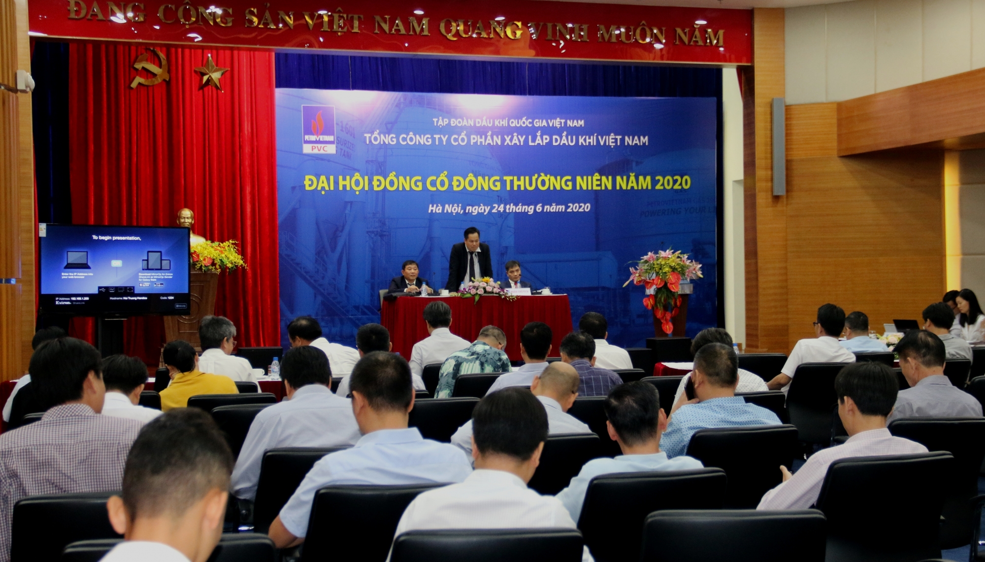 pvc to chuc dai hoi co dong thuong nien 2020