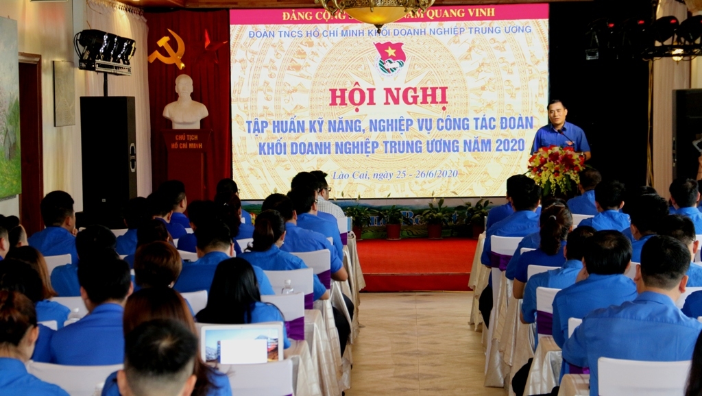 doan thanh nien pvn tham gia tap huan ky nang nghiep vu cong tac doan nam 2020
