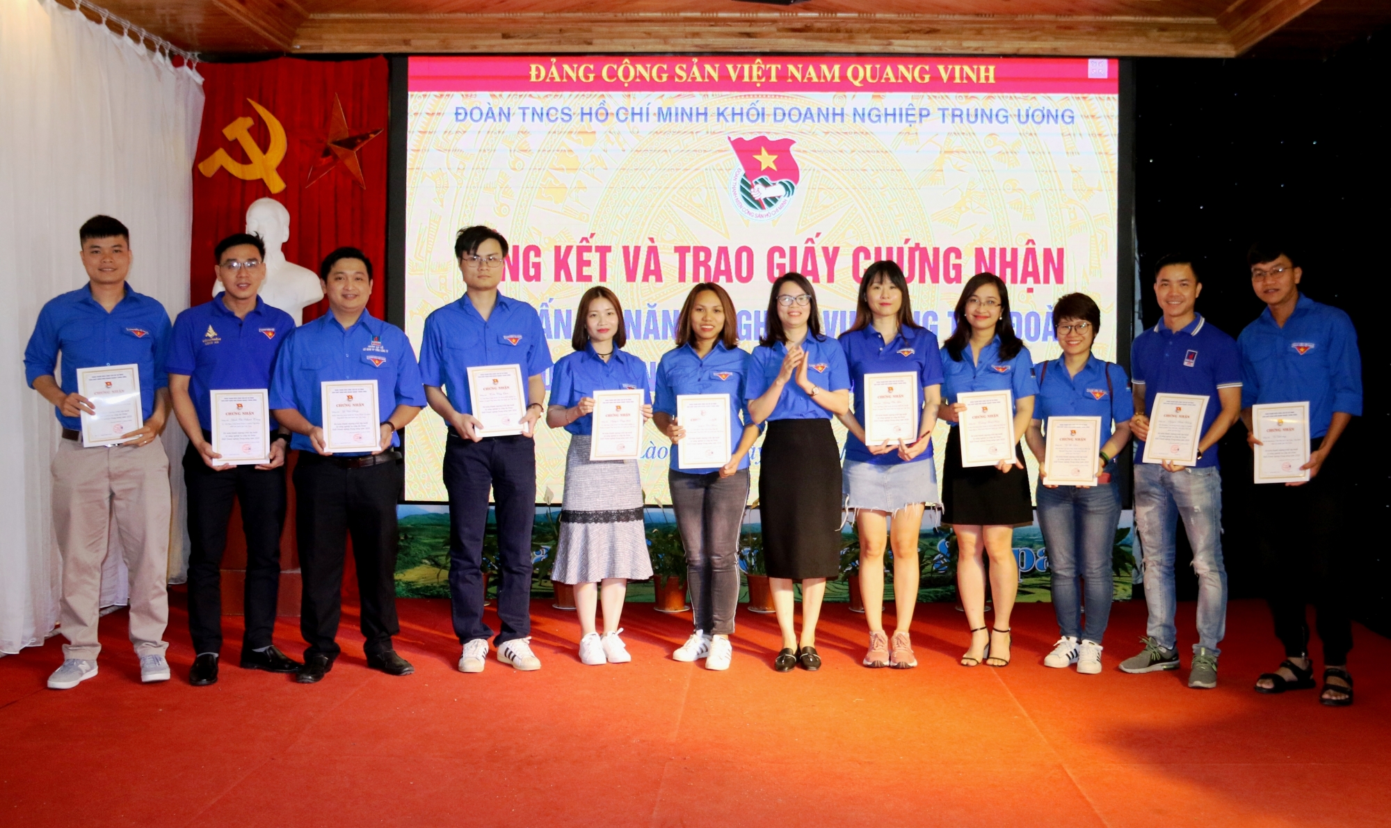 doan thanh nien pvn tham gia tap huan ky nang nghiep vu cong tac doan nam 2020