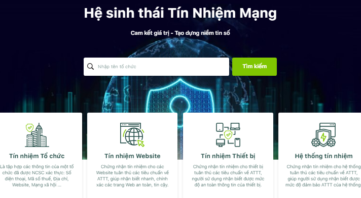 Ra mắt Hệ sinh thái tín nhiệm mạng