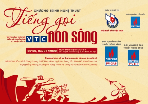 xuc dong chuong trinh nghe thuat tieng goi non song