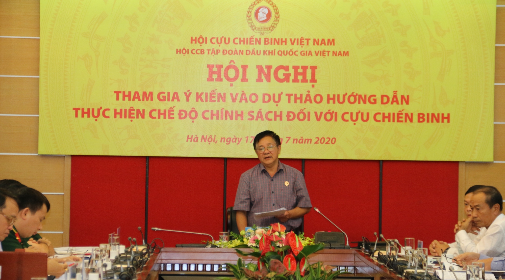 Hội CCB Tập đoàn tích cực đóng góp ý kiến vào dự thảo hướng dẫn thực hiện chế độ, chính sách đối với Cựu chiến binh hoi ccb tap doan tich cuc dong gop y kien vao du thao huong dan thuc hien che do chinh sach doi voi cuu chien binh