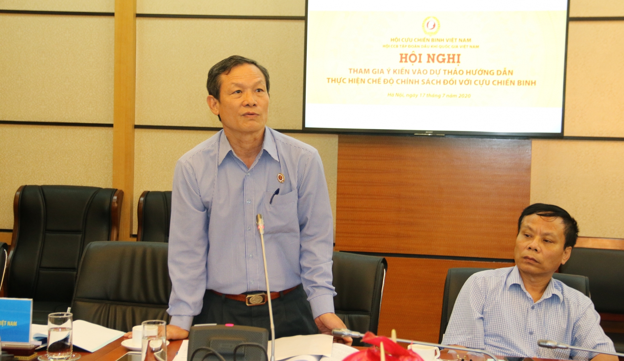 Hội CCB Tập đoàn tích cực đóng góp ý kiến vào dự thảo hướng dẫn thực hiện chế độ, chính sách đối với Cựu chiến binh hoi ccb tap doan tich cuc dong gop y kien vao du thao huong dan thuc hien che do chinh sach doi voi cuu chien binh