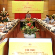 Hội CCB Tập đoàn tích cực đóng góp ý kiến vào dự thảo hướng dẫn thực hiện chế độ, chính sách đối với Cựu chiến binh