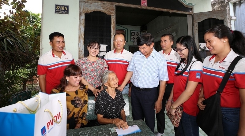 tuoi tre pvn to chuc nhieu hoat dong tri an ngay thuong binh liet si