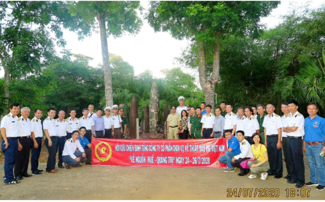 hoi ccb ptsc to chuc hanh trinh ve nguon tai quang tri va tri an nhan ngay thuong binh liet si