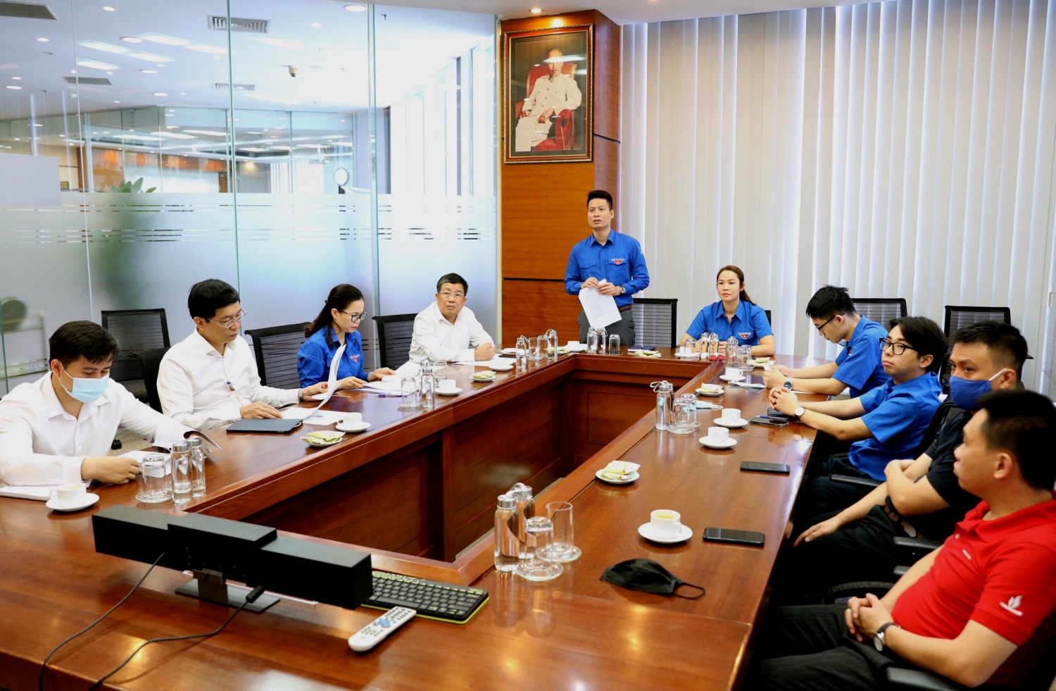 Đoàn Thanh niên Tập đoàn sơ kết công tác Đoàn 6 tháng đầu năm 2021