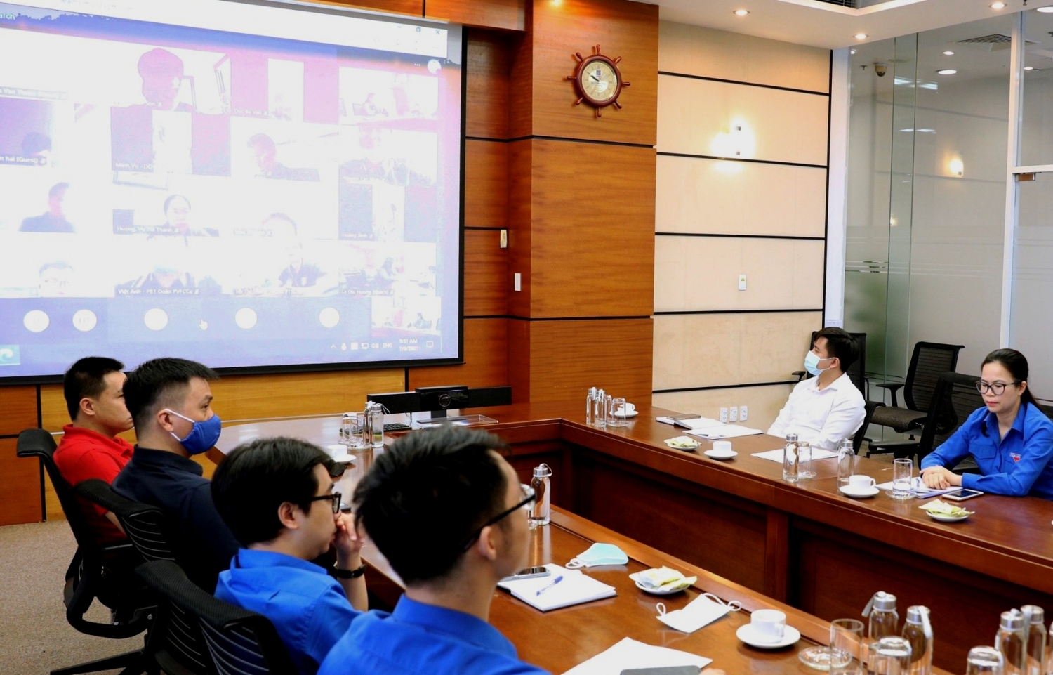 Đoàn Thanh niên Tập đoàn sơ kết công tác Đoàn 6 tháng đầu năm 2021