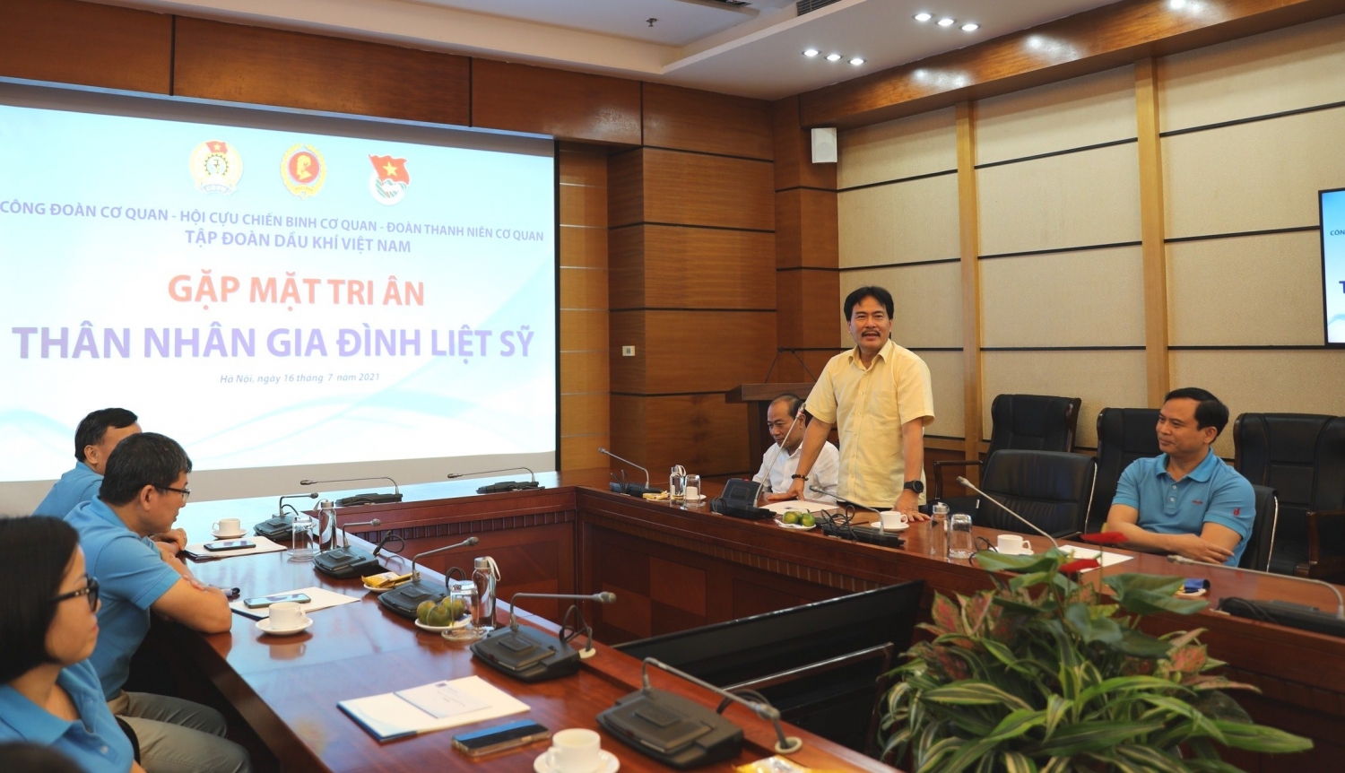 Hội CCB Cơ quan Tập đoàn gặp mặt, tri ân thân nhân các gia đình liệt sĩ