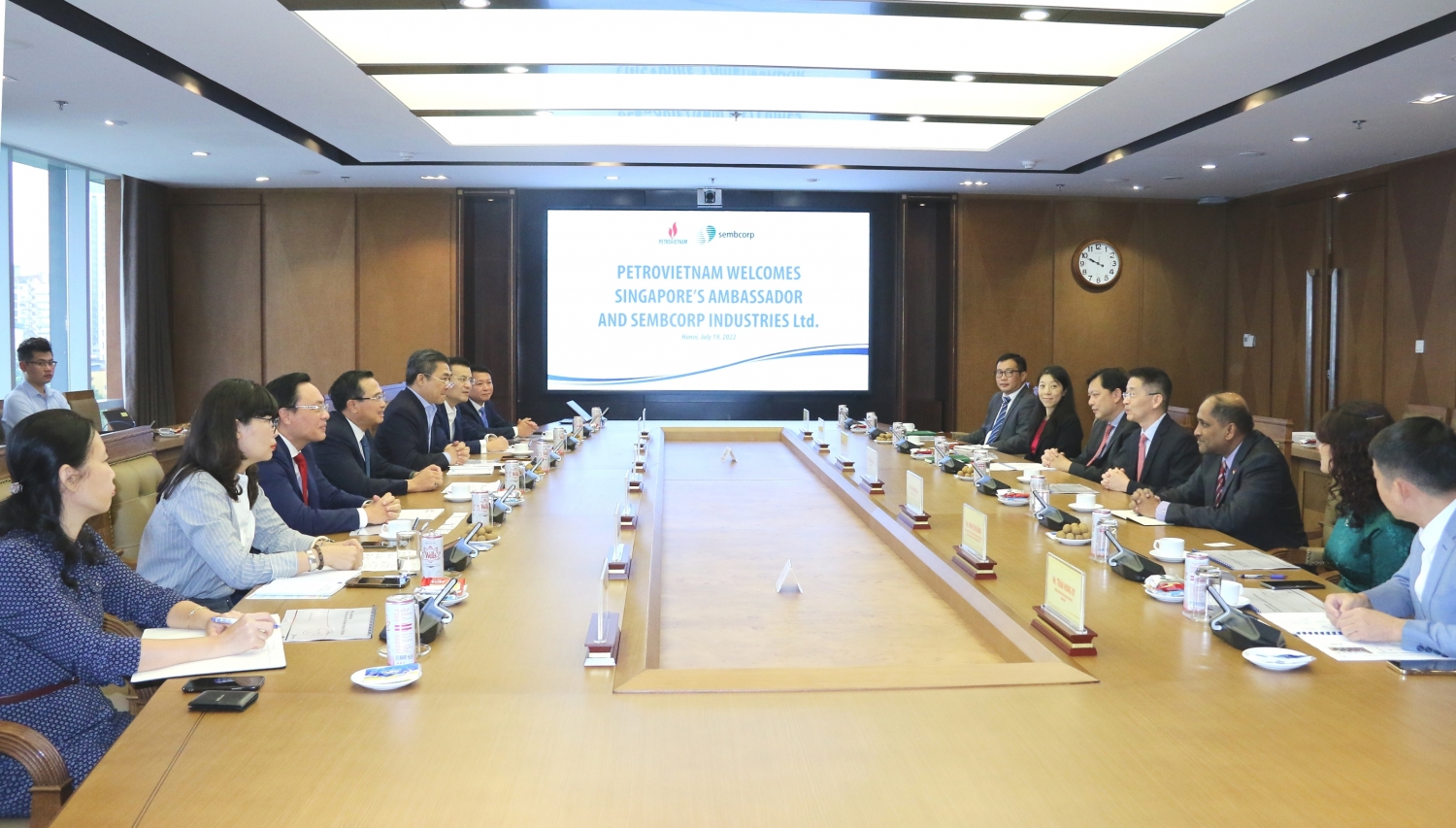 Petrovietnam và Sembcorp thúc đẩy chuyển đổi năng lượng tại Việt Nam
