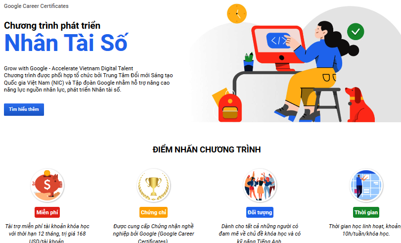 Google hỗ trợ Việt Nam phát triển nhân tài số Google hỗ trợ Việt Nam phát triển nhân tài số