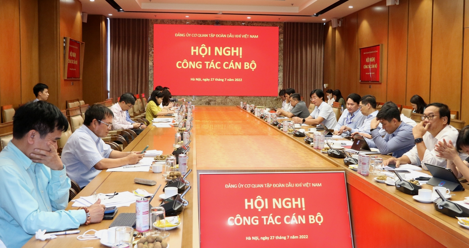 Đảng bộ Cơ quan Tập đoàn tổ chức Hội nghị sơ kết công tác 6 tháng đầu năm 2022
