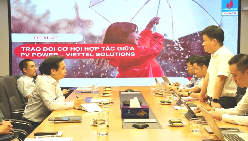 PV Power - Viettel Solutions trao đổi cơ hội hợp tác chuyển đổi số
