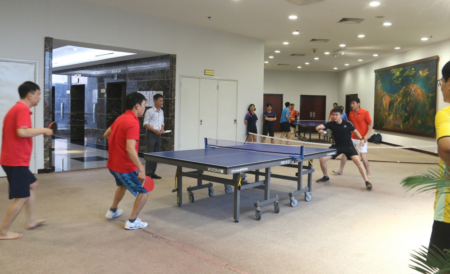 Sôi nổi tranh tài nhiều bộ môn tại Hội thao cơ quan Tập đoàn lần thứ II