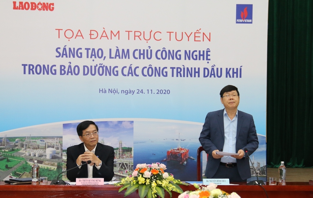 Petrovietnam sáng tạo, làm chủ công nghệ trong hoạt động bảo dưỡng sửa chữa các công trình dầu khí