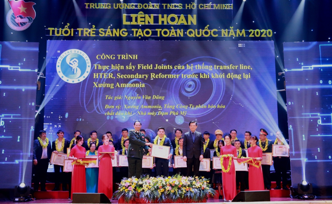6 công trình của tuổi trẻ dầu khí được tuyên dương 