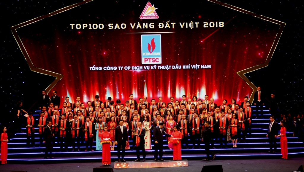 5 doanh nghiep dau khi dat giai thuong sao vang dat viet 2018