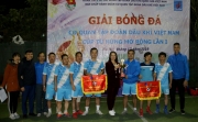 Bế mạc Giải bóng đá Cơ quan Tập đoàn tranh Cúp tứ hùng mở rộng lần I