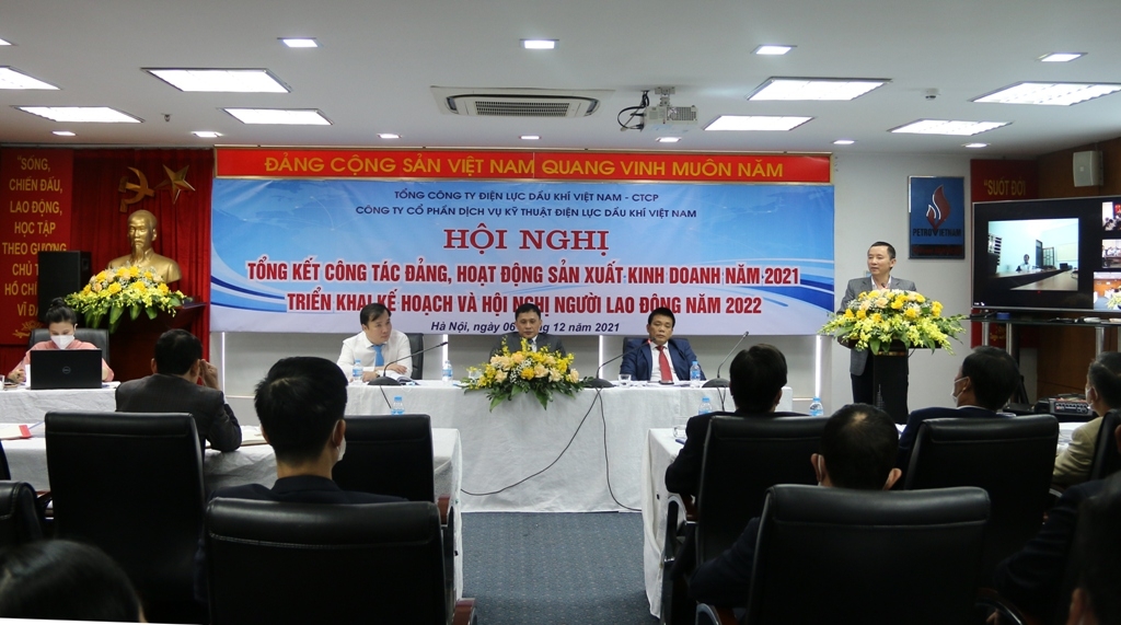 PV Power Services tổ chức Hội nghị tổng kết công tác năm 2021